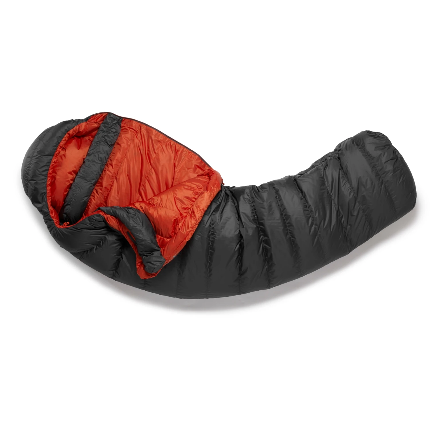 Rab Ascent 500 Donzen Slaapzak - Rits Rechts - Graphene 2 Rab Ascent 500 Donzen Slaapzak - Rits Rechts - Graphene - Afbeelding 2