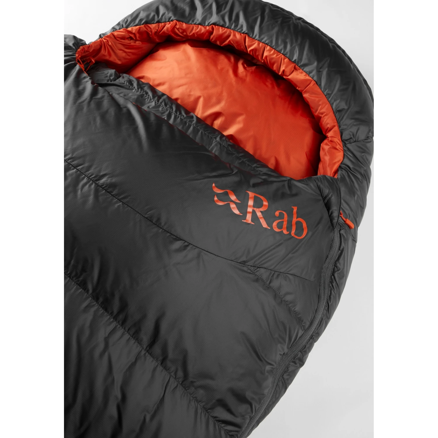 Rab Ascent 500 Donzen Slaapzak - Rits Rechts - Graphene 8 Rab Ascent 500 Donzen Slaapzak - Rits Rechts - Graphene - Afbeelding 8