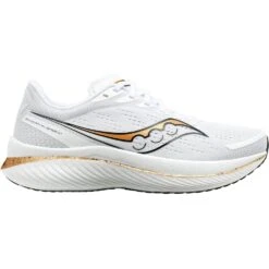 Saucony Endorphin Speed 3 Dames Hardloopschoenen - White/gold
