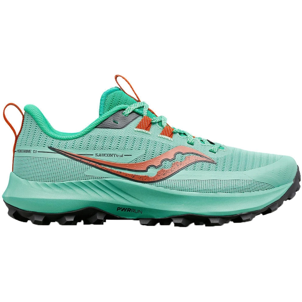 Saucony Peregrine 13 Dames Hardloopschoenen - Sprig/canopy 1 Saucony Peregrine 13 Dames Hardloopschoenen - Sprig/canopy