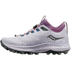 Saucony Peregrine 13 ST Dames Hardloopschoenen - Mauve/shadow -Buitensport Winkel saucony peregrine 13 st running shoes women mauve shadow 2 1499784