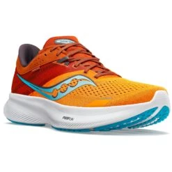 Saucony Ride 16 Hardloopschoenen - Marigold/lava -Buitensport Winkel saucony ride 16 running shoes marigold lava 5 1377246