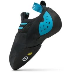 Scarpa Instinct S Klimschoenen - Black/azure -Buitensport Winkel scarpa instinct s climbing shoe black azure 3 1434399