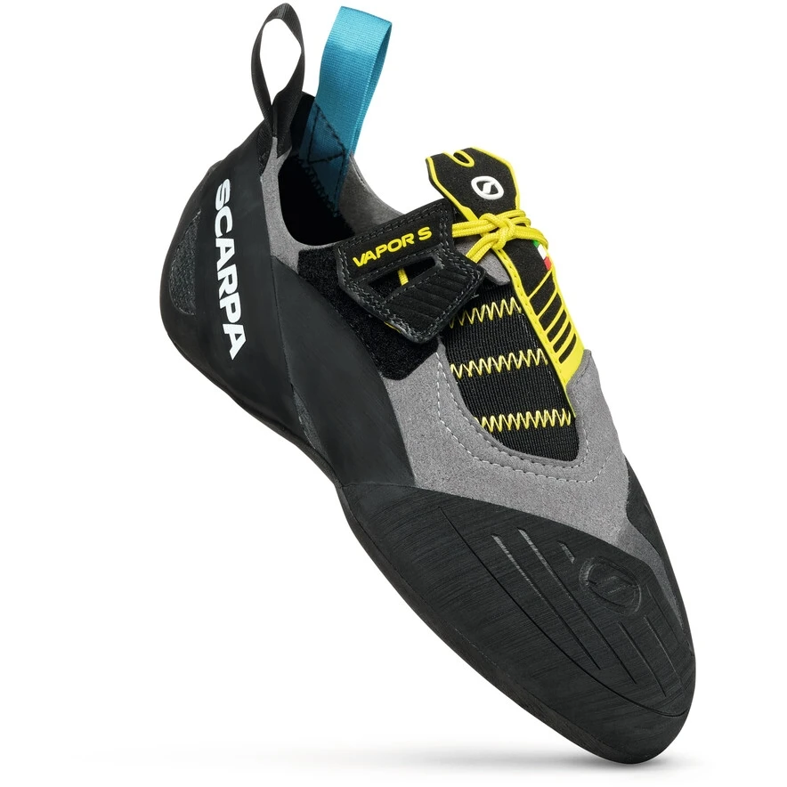 Scarpa Vapor S Klimschoenen - Smoke/yellow 1 Scarpa Vapor S Klimschoenen - Smoke/yellow