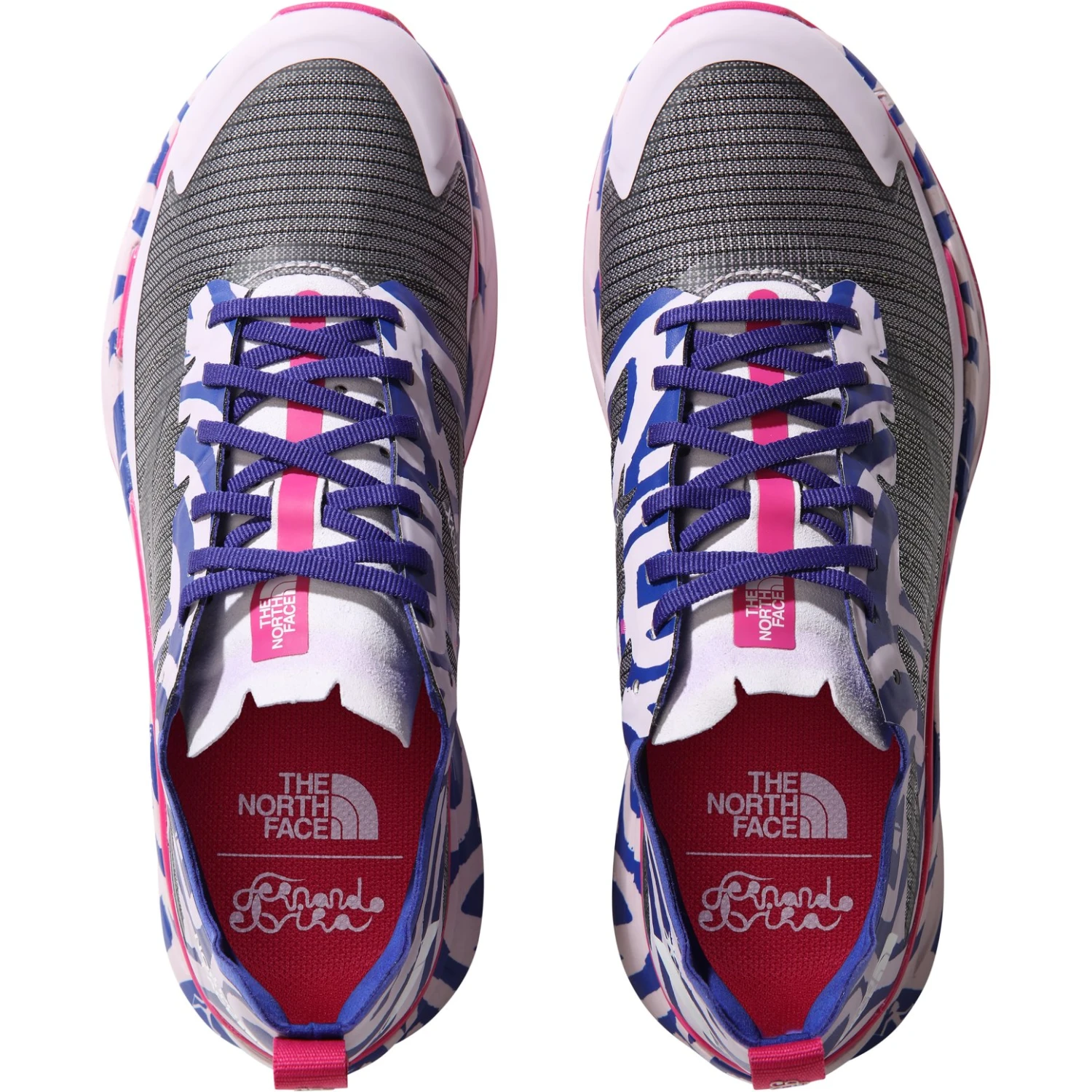 The North Face TNF X Elvira VECTIV™ Infinite Trail Running Schoenen Dames - Lapis Blue Fernando Elvira Collab Print/Lavender Fog 3 The North Face TNF X Elvira VECTIV™ Infinite Trail Running Schoenen Dames - Lapis Blue Fernando Elvira Collab Print/Lavender Fog - Afbeelding 3