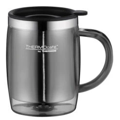 THERMOS® TC Desktop Cup 0.35L Thermo Mok - Rookgrijs Gepolijst