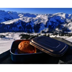 THERMOS® TC Sandwich Box 1.00L Brooddoos - Roestvrij Staal Mat -Buitensport Winkel thermos 4167259120 sandwich a 1490187