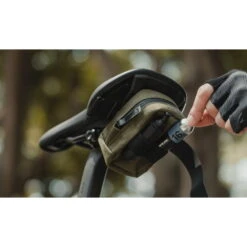 Topeak Elementa SeatBag Slim Zadeltas - XS - Zwart -Buitensport Winkel topeak elementa seatbag slim e 1554298