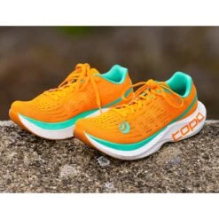 Topo Athletic Specter Heren Hardloopschoenen - Orange/seafoam -Buitensport Winkel topo athletic specter mens running shoe orange seafoam 1 1261849