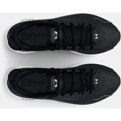 Under Armour UA HOVR™ Infinite 5 Hardloopschoenen Heren - Zwart/Wit -Buitensport Winkel under armour mens ua hovr infinite 5 running shoes black white 6 1527752