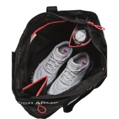 Under Armour UA Essentials Schoudertas Dames - Zwart / Mod Gray -Buitensport Winkel under armour womens ua essentials tote bag black 3 1472908