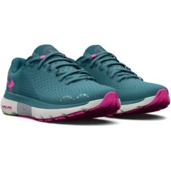 Under Armour UA HOVR™ Infinite 4 Hardloopschoenen Dames - Still Water/Gray Mist/Rebel Pink