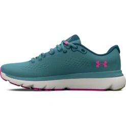 Under Armour UA HOVR™ Infinite 4 Hardloopschoenen Dames - Still Water/Gray Mist/Rebel Pink -Buitensport Winkel under armour womens ua hovr infinite 4 running shoes still water gray mist rebel pink 3 1387957
