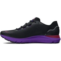 Under Armour UA HOVR™ Sonic 6 Storm Hardloopschoenen Dames - Zwart/Metro Purple/Zwart -Buitensport Winkel under armour womens ua hovr sonic 6 storm running shoes black metro purple black 3 1543041