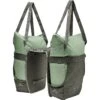Vaude Twinshopper (Uniklip 2) Fietstas - 2x22L - Willow Green