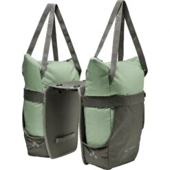 Vaude Twinshopper (Uniklip 2) Fietstas - 2x22L - Willow Green